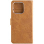 FIXED Калъф Opus flip case за iPhone 16 Pro Max - кафяв