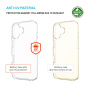 FIXED Рециклиран калъф ReStory Anti-UV за iPhone 16 - прозрачен