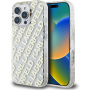 Karl Lagerfeld IML Electroplated Repeated Logo cover за iPhone 16 Pro - златен