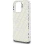 Karl Lagerfeld IML Electroplated Repeated Logo cover за iPhone 16 Pro - златен
