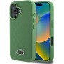 Lacoste Iconic Petit Pique Woven Logo Cover с MagSafe за iPhone 16 - зелен