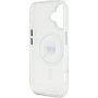 Karl Lagerfeld IML Karl Head Metal Frame Cover с MagSafe за iPhone 16 - Прозрачен