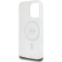 Karl Lagerfeld IML Karl Head Metal Frame Cover с MagSafe за iPhone 16 Pro - Clear