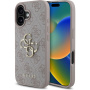 Guess 4G Metal Logo cover за iPhone 16 Plus - розов