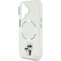 Karl Lagerfeld Капак IML Karl and Choupette с MagSafe за iPhone 16 Plus - прозрачен