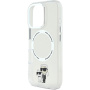 Karl Lagerfeld Капак IML Karl and Choupette с MagSafe за iPhone 16 Pro - прозрачен