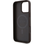 Guess 4G Small Metal Logo Cover с MagSafe за iPhone 16 Pro - кафяв