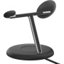 BELKIN Boost Charge Pro Qi2 3-в-1 магнитен безжичен стенд за iPhone / Apple Watch / AirPods - 15W - черен