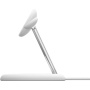 BELKIN Boost Charge Pro Qi2 3в1 магнитен безжичен стенд за iPhone / Apple Watch / AirPods - 15W - бял