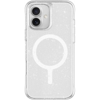 UNIQ LifePro Xtreme MagClick Glitter Case с MagSafe за iPhone 16 - сребрист
