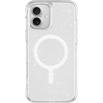 UNIQ LifePro Xtreme MagClick Glitter Case с MagSafe за iPhone 16 Plus - сребрист