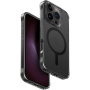 UNIQ LifePro Xtreme MagClick матов прозрачен калъф с MagSafe за iPhone 16 Pro - димен