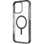 UNIQ Капак Combat MagClick с цветна рамка и MagSafe за iPhone 16 Pro - черен