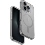UNIQ Капак Combat MagClick с цветна рамка и MagSafe за iPhone 16 Pro - сив