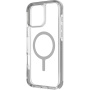 UNIQ Капак Combat MagClick с цветна рамка и MagSafe за iPhone 16 Pro - сив