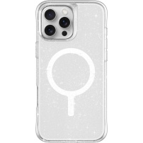 UNIQ LifePro Xtreme MagClick Glitter Case с MagSafe за iPhone 16 Pro Max - сребрист