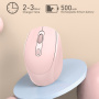 Ергономична Bluetooth безжична мишка - синя