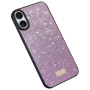 SULADA елегантен калъф с блясък за iPhone 16 Plus - розов