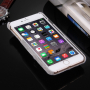 Плюшен защитен кейс / калъф с шапка за Apple iPhone 6S / 6 - сив