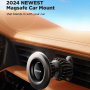 JOYROOM JR-ZS406 магнитен автомобилен държач за вентилация за iPhone - черен