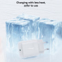 JOYROOM JR-TCF24 комплект за бързо зареждане с адаптер с USB-C порт и USB-C към USB-C кабел - 30W - 1 m - бял