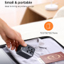 JOYROOM JR-TCW01 универсален адаптер за пътуване с USB-C / 3x USB-A портове и прибиращи се щепсели - 17W - черен