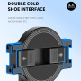 C20 Bluetooth селфи стик със статив и MagSafe стойка за iPhone - черен