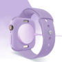 Защитен калъф от мека пластмаса за Apple Watch 42mm (Series 10 / 11) - лилав
