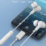 ME541 Слушалки с USB-C конектор - бели