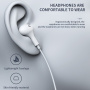 ME541 Слушалки с USB-C конектор - бели