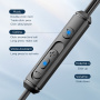 Слушалки JOYROOM JR-EC07 с USB-C конектор - черни