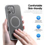 DUX DUCIS Yind Matte Cover with MagSafe за iPhone 16 Pro - Сив