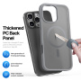 DUX DUCIS Yind Matte Cover with MagSafe за iPhone 16 Pro - Сив