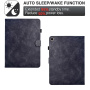Калъф Flower Pattern Card Slot Case за iPad 10.2" (2019-2021) / Air 3 (2019) / Pro 10.5" - черен