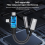 редуктор 2в1 за аудио и зареждане - 3,5 мм жак / USB-C към USB-C / Lightning - сив