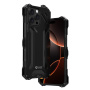 R-JUST супер издръжлив метален "Armor" капак за iPhone 16 Pro - черен