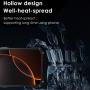 R-JUST супер издръжлив метален "Armor" капак за iPhone 16 Pro - черен
