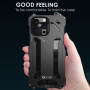 R-JUST супер издръжлив метален "Armor" капак за iPhone 16 Pro - черен