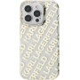Karl Lagerfeld IML Electroplated Repeated Logo cover за iPhone 16 Pro - златен