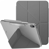 UNIQ Camden Click калъф с оригами стойка и място за Apple Pencil за iPad Air 11" (2024-2026) - сиво