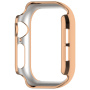 Металически калъф, инкрустиран с камъни за Apple Watch 42mm (Series 10 / 11) - розово злато