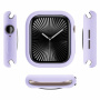 Защитен калъф от мека пластмаса за Apple Watch 42mm (Series 10 / 11) - лилав