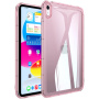 Гланцов прозрачен капак за iPad 10.9" (2022) / 11" (2025) - розов