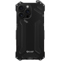 R-JUST супер издръжлив метален "Armor" капак за iPhone 16 Pro - черен