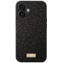 SULADA елегантен калъф с блясък за iPhone 16 Plus - черен
