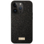 SULADA елегантен глиттер калъф за iPhone 16 Pro Max - черен