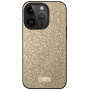 SULADA елегантен глиттер калъф за iPhone 16 Pro Max - златен
