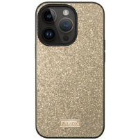 SULADA елегантен глиттер калъф за iPhone 16 Pro Max - златен