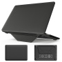Кожен калъф със стойка за MacBook Pro 13" (A2251 / A2289 / A2338) - черен