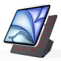 Магнитен калъф с оригами стойка за iPad Air 4 (2020) / Air 5 (2022) / Air 11" (2024-2026) / Pro 11" (2018) - черен